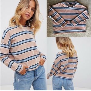 New Look Chenille Stripe Sweater